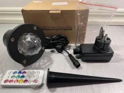 Tradera Trädgårdsdekorationer<Ljusprojektor för in och utomhusbruk