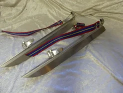 Tradera Långfärdsskridskor<Långfärdsskridsko. Skridskor H. Almgren AB Täby