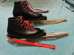 Tradera Långfärdsskridskor<Långfärdsskridskor med turpjäxor stl 38