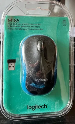 Tradera Logitech M185 Trådlös Mus> Datortillbehör
