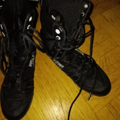 Tradera Boxning<Longs Hale Boxningsskor Svart str 35,5