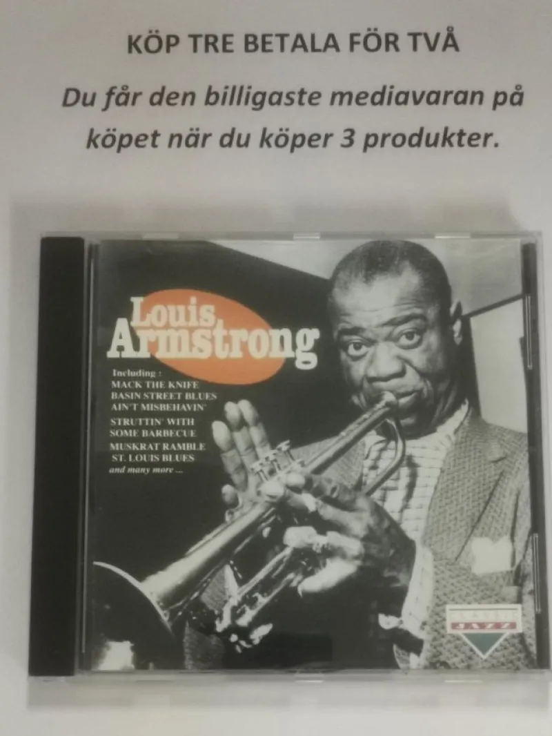 Tradera LOUIS ARMSTRONG - TAKE IT SATCH! - CD^ Cd
