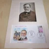 Tradera Medicinska Prylar<Louis Pasteur fotografi & förstadagsbrev passepartout storlek A4