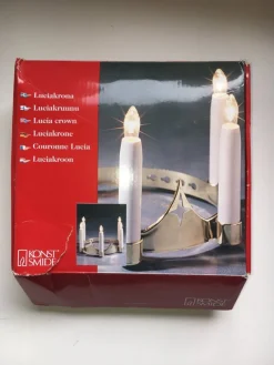 Tradera Lucia krona Konst smide guld krona barn och vuxna> Barnkalas