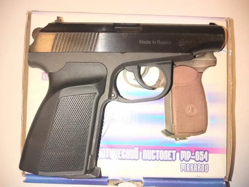 Tradera Skytte<Luftpistol Co2 Baikal Makarov MP-654K