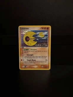 Tradera Samlarbilder<Lunatone - Stamped Holo | Pokemon Ex Deoxys |