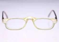 Tradera LVI Optik Hal V 2 ladies vintage eyeglasses-clear plastic frame-circa 1980s-18g> Glasögon & Tillbehör