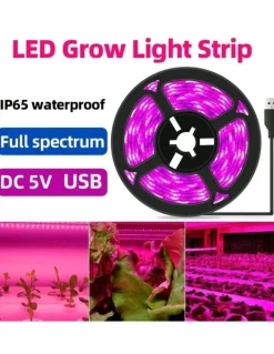 Tradera Krukor & Odlingssystem<5m led växtbelysning