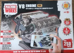 Tradera Machine Works V8 Motor - Bygg din egen motor!^ Skalamodeller