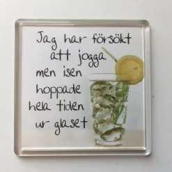 Tradera Magneter<Magnet - Kylskåpsmagnet med text
