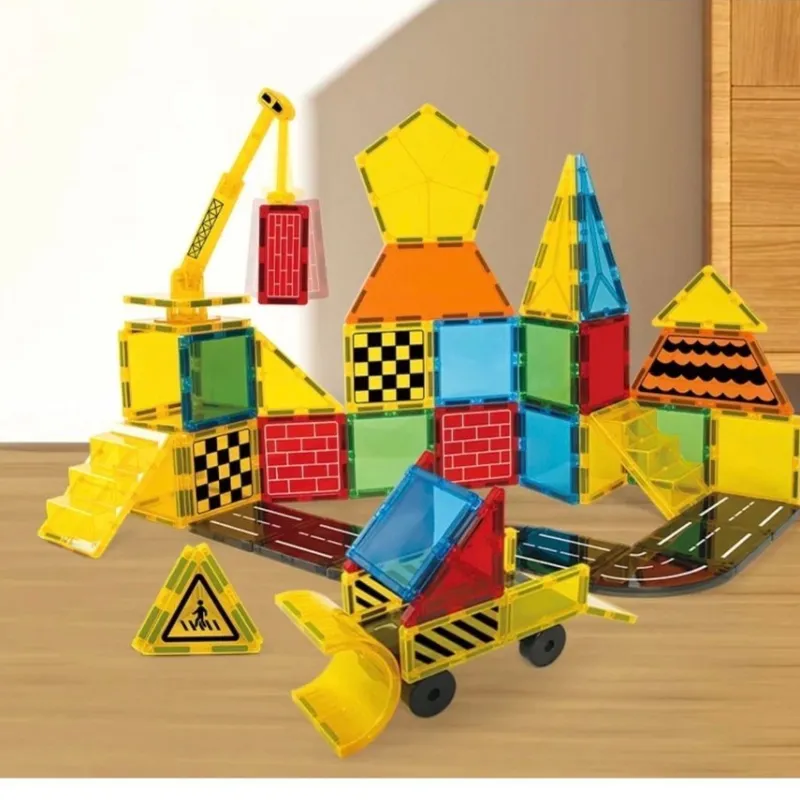 Tradera Magnetiska Byggklossar 35 delar> Magneter