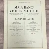 Tradera Maia Bangs Violin Metod av Leopold Auer^ Noter & Nothäften