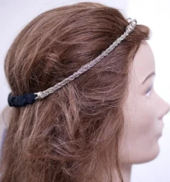 Tradera Hårsmycken & Diadem<Maison Michel ‘Angelique’ gold-tone metallic rope effect hairband - One Size-NEW