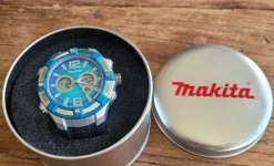 Tradera Makita armbandsur - blå/silver> Övriga Byggartiklar