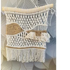 Tradera makramé inredning/ Väggbonad LUKE 50cm /60cm^ Dekorationer
