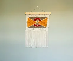 Tradera Makramé väggbonaden Fanny^ Dekorationer