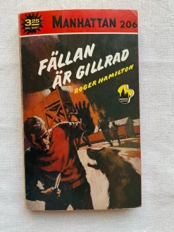 Tradera Manhattan deckare, 206. Fällan är gillrad.> Pocket