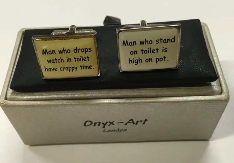 Tradera Manschettknappar<Manschettknappar Onyx-Art London