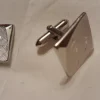 Tradera Övriga Smycken<manschettknappar silverfärgad metall 20x20 cm !