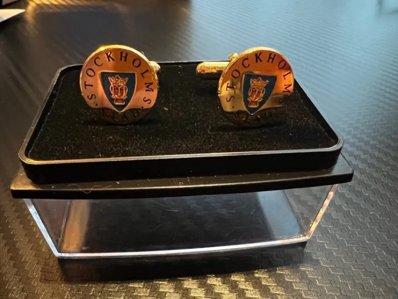 Tradera Manschettknappar<Manschettknappar Stockholm Stad