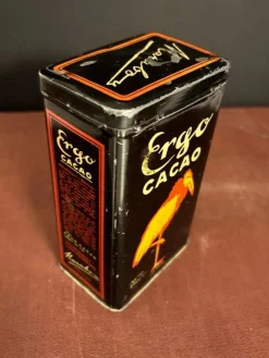 Tradera Plåtemballage<Marabou Ergo Cacao, bleckplåtsburk