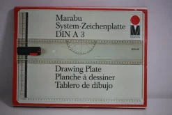 Tradera Technica & Nautica<Marabu System-Zeichenplatte - Ritbord i gott skick - Tyskland ca 1975-1980