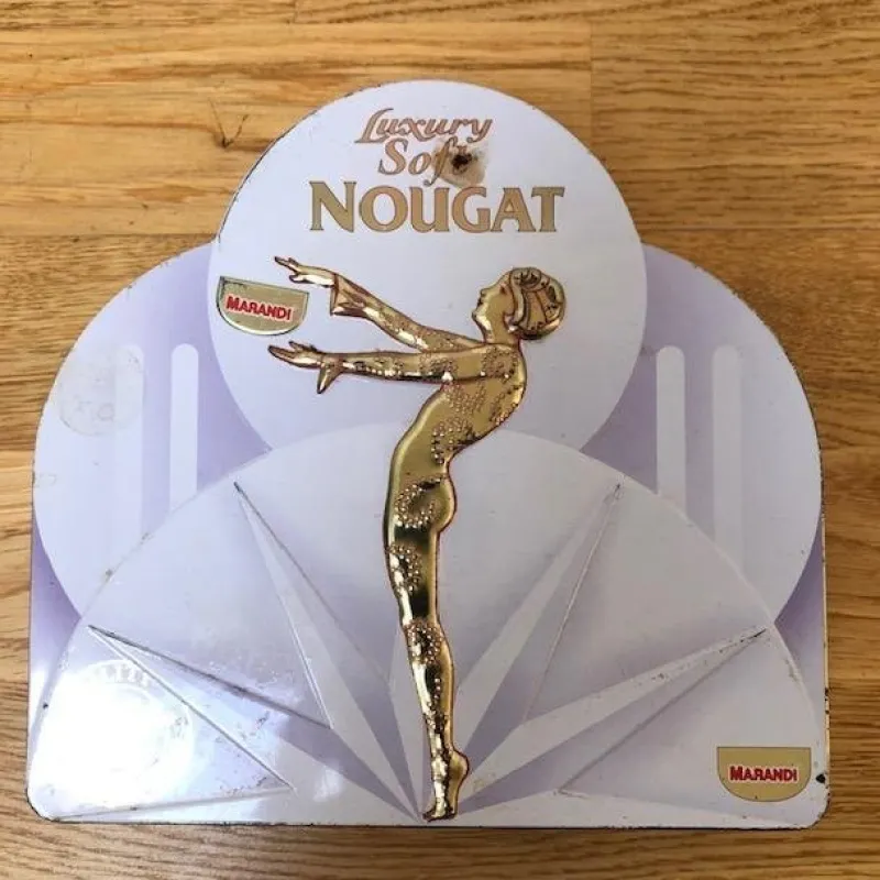 Tradera Övriga Samlarsaker<Marandi Since 1960 Vintage Collectible Empty Chocolate Tin Box