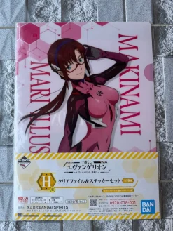 Tradera Affärsverksamhet<Mari Neon Genesis Evangelion Plastficka Mapp A4 BANDAI Japan inkl Sticker