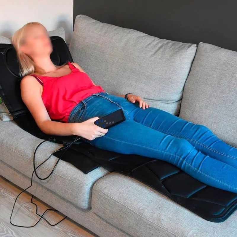 Tradera Massagematta med värme och fjärrkontroll^ Hälsoprodukter