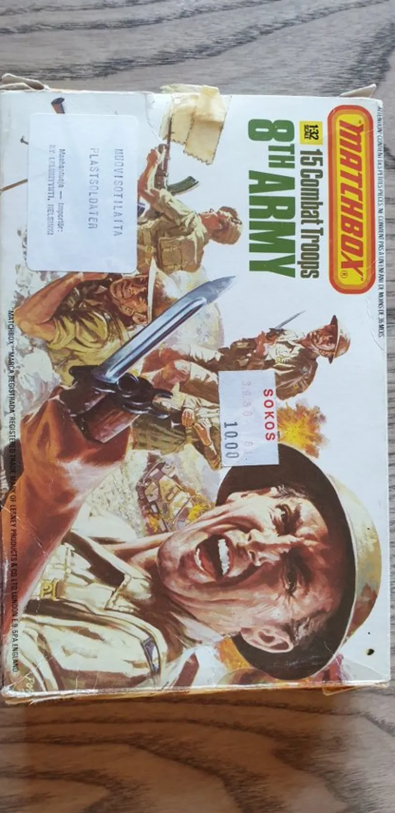 Tradera Matchbox 15 Combat Troops 8th Army P-5005^ Militära Leksaker