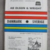Tradera Sportmemorabilia<Matchprogram Program Sverige - Danmark 29 juni 1972 Malmö Stadion
