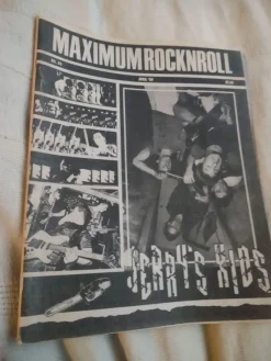Tradera Maximum Rocknroll #83-April 1990 [Fanzine/Tidning]^ Musiktidningar & Litteratur