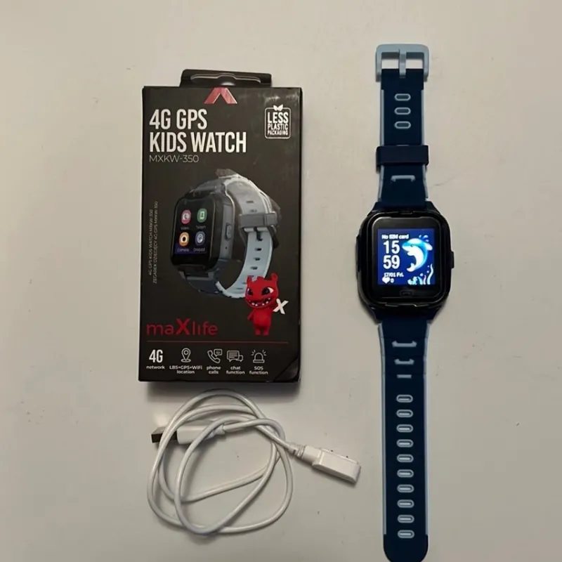 Tradera maXlife MXKW-350 4G GPS Barnklocka^ Barnklockor