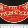 Tradera Möckelnborgs bryggeri Karlskoga, Svagdricka klass i^ Breweriana