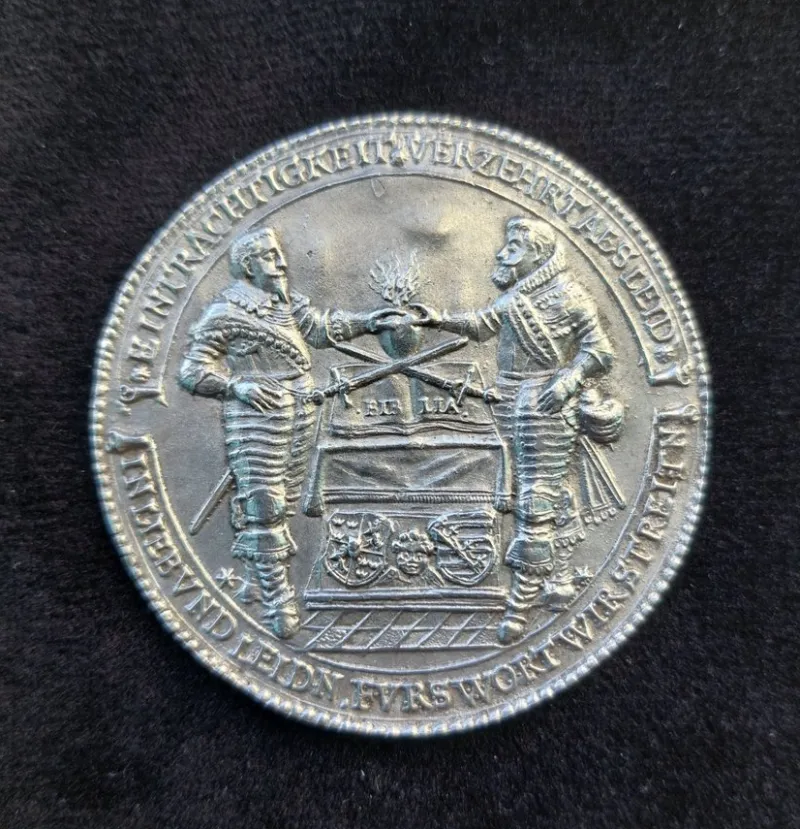 Tradera Medalj - Två kungar i förbund^ Övrigt Mynt & Sedlar