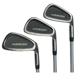 Tradera Golf<Mega Force Midbody jernsæt / Flex Regular / 3-9 + S / Grafit