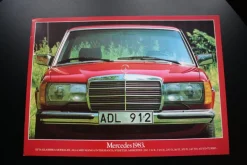 Tradera Mercedes-Benz 1983 Broschyr> Fordonslitteratur