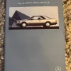 Tradera Mercedes-Benz 230 CE, 300 CE, 300 CE-24 Broschyr> Fordonslitteratur