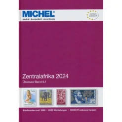 Tradera MICHEL KATALOG CENTRAL AFRIKA I FÄRG 6 del 1 2024/25^ Tillbehör