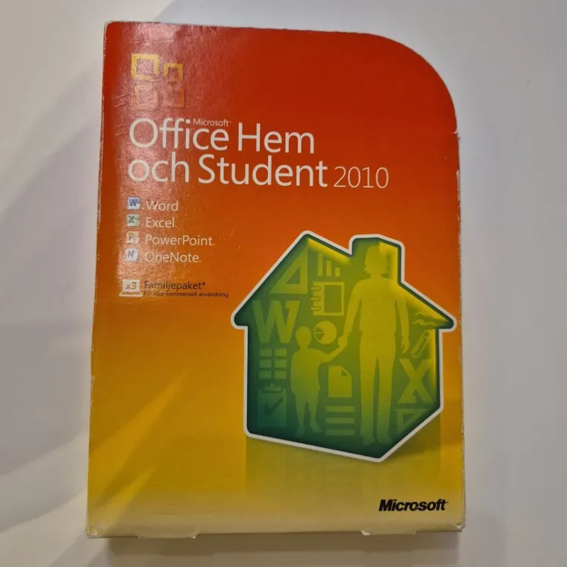 Tradera Microsoft Office Hem och Student 2010> Program & Mjukvara