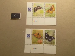 Tradera Mikronesien 4 st. (1993) fjärilar^ Oceanien