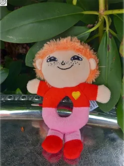 Tradera Milla från Alfons skallra från Teddykompaniet Båstad i fint skick> Babyleksaker