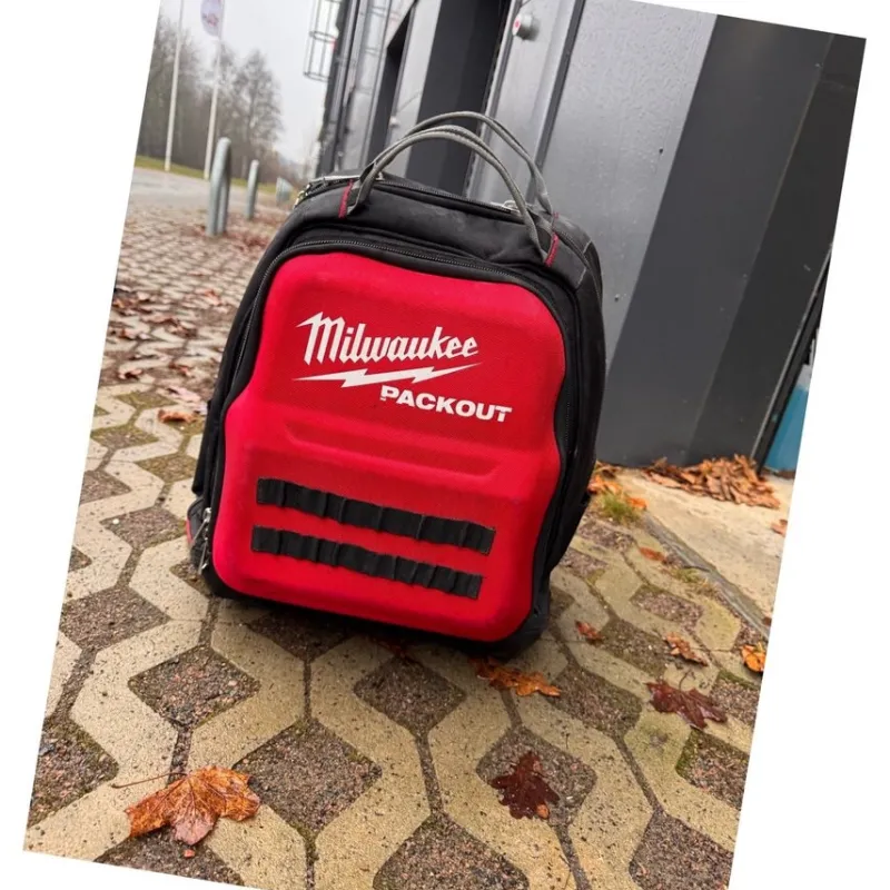 Tradera Milwaukee Packout Ryggsäck> Elinstallation