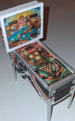 Tradera Minatyr flipperspel Eight ball^ Spelautomater