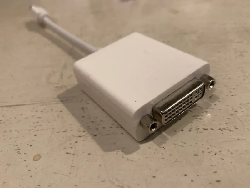 Tradera Mini DisplayPort - DVI adapter> Datortillbehör
