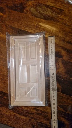 Tradera Miniatyrträddörr - 1:12 skala^ Skalamodeller