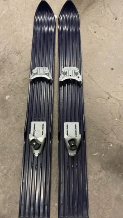 Tradera Alpint<Miniskidor De Luxe - Blå