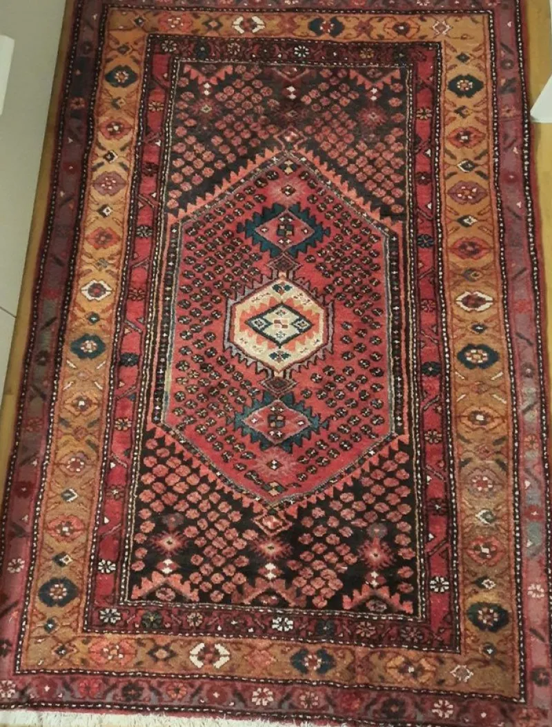 Tradera Mjuk och Gosig handknuten matta, 195 x 132 cm> Mattor