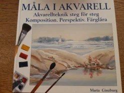 Tradera Måla i akvarell - Maria Ginzurg> Konst & Hantverk