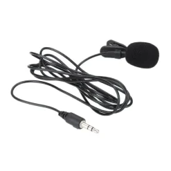 Tradera 3.5mm Jack Lavalier Tie Clip Microphone Mini Audio Mic For Computer Laptop Mobil^ Musiktillbehör